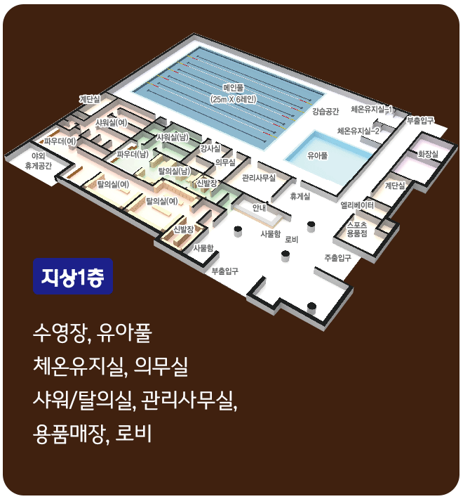 지상1층 안내도